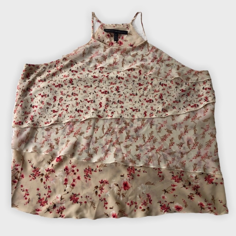 White House Black Market - Floral Blouse